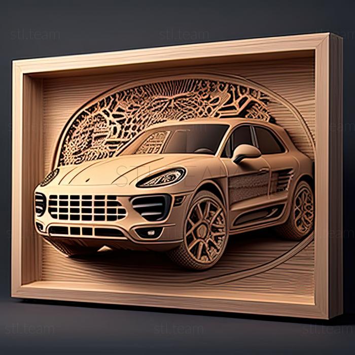 3D model Porsche Macan (STL)